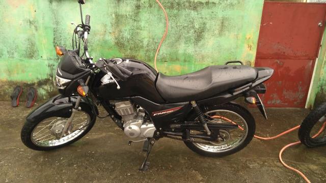 Honda Fan 125i troco por carro