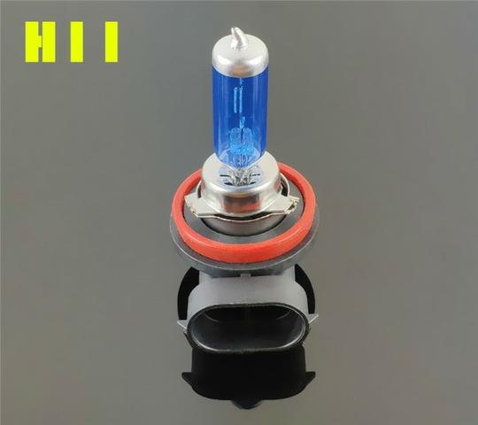 Par de Lampadas H11 Super Branca 6000K 55W