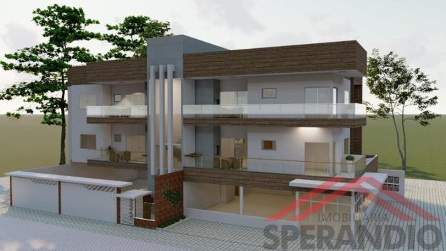 Condomínio Petry III - Apartamentos novos c/ 1suíte + 2 quartos, frente para Avenida Pérol