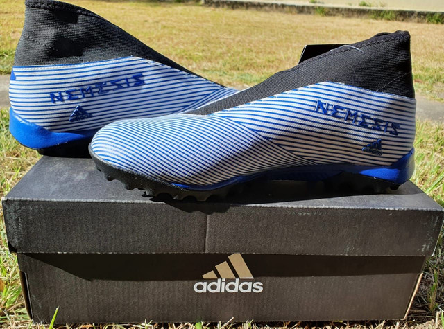 chuteira society adidas nemeziz 19.3 laceless tf