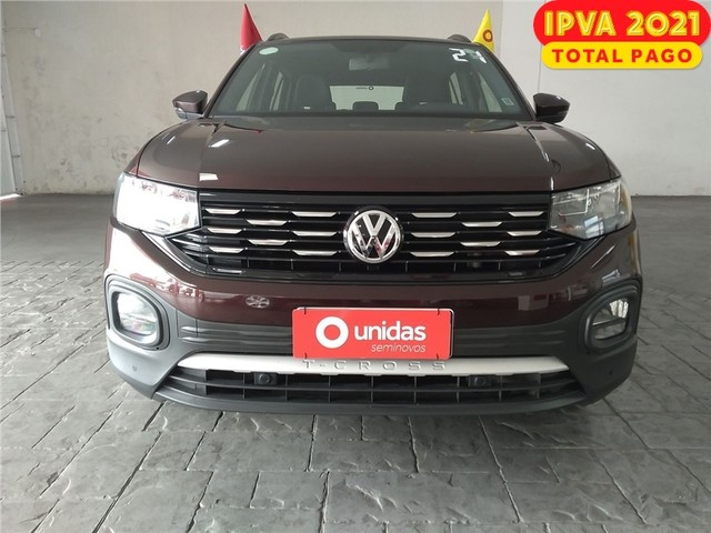 VOLKSWAGEN T-CROSS 2021 1.0 200 TSI TOTAL FLEX COMFORTLINE AUTOMÁTICO