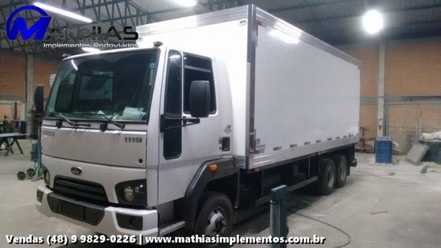 bau para hr camara termica para toco carroceria para bi truck usados e semi novos  - Foto 3