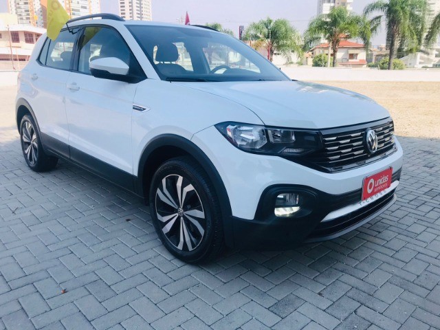 VOLKSWAGEN T-CROSS 1.0 200 TSI TOTAL FLEX COMFORTLINE AUTOMÁTICO 2021