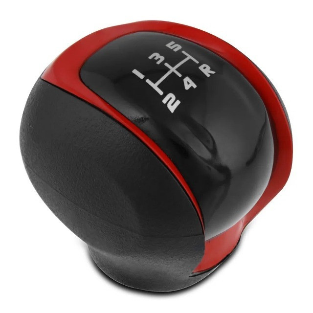 Bola Câmbio Manopla Fiat Argo Original - Preta / Prata / Vermelha / Amarela / Cromada - Foto 3