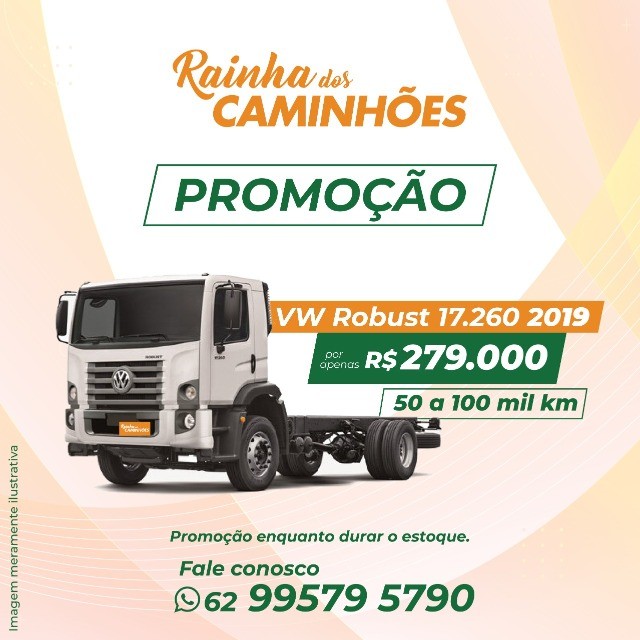 VW ROBUST 17260 ANO 2019
