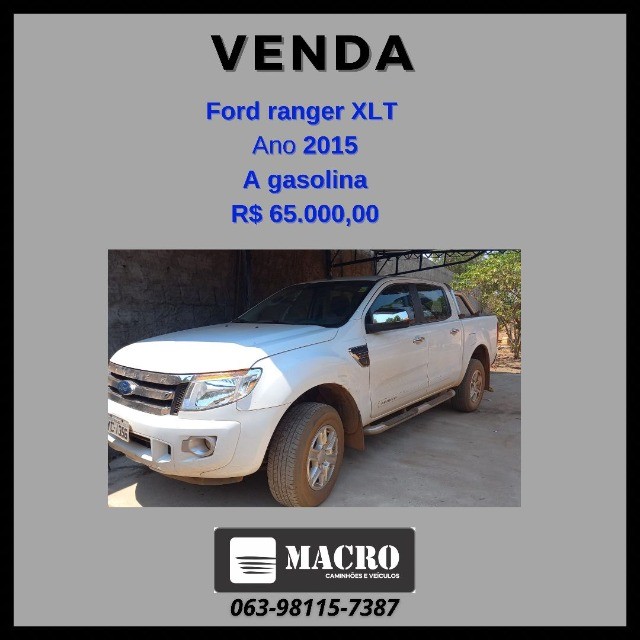 FORD RANGER XLT FLEX, POR R$ 65.000,00.