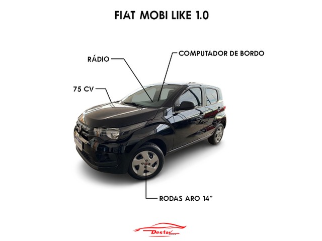 FIAT MOBI LIKE 1.0  12.000KM 