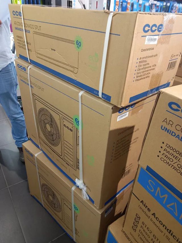 Ar condicionado split 9 mil btus quente e frio a pronta entrega 