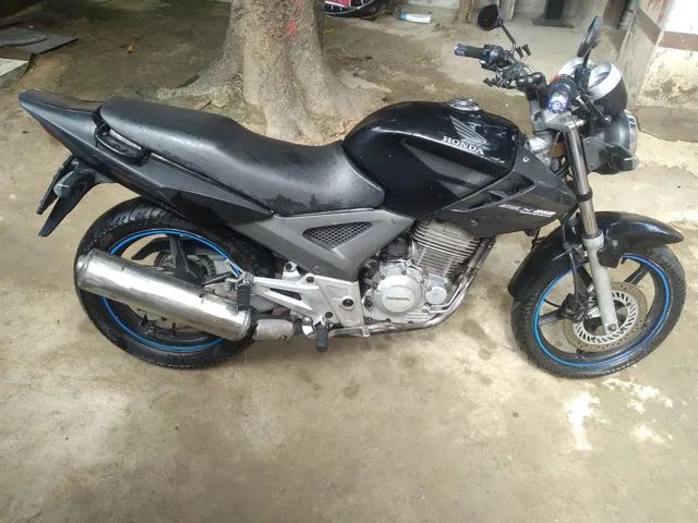 Motocicleta Honda CBX 250 Twister, 2005, cor prata (21514)