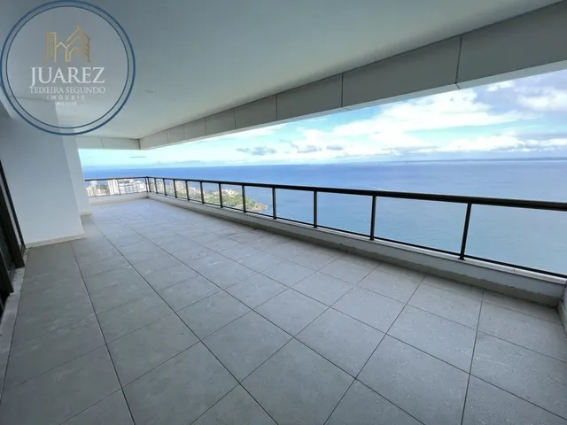 APTO 4/4 NA MELHOR LOCALIZAÇÃO DE SALVADOR, MANSÃO WILDBERGER COMO ENTREGUE PELA CONSTRUTO