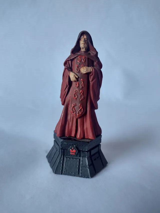 Xadrez Star Wars 012 - Darth Sidious (Rei)