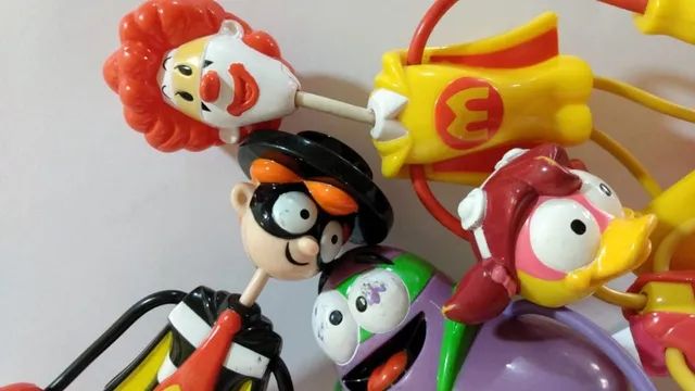 Boneco Papa Burguer coleção Ronald Mcdonald antigo