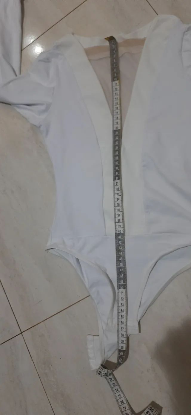 Lindo body branco 36/40 - Foto 5