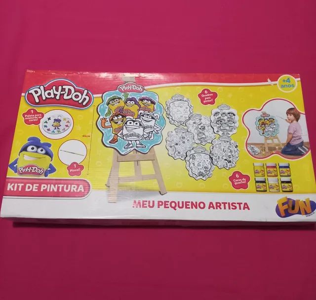 Play Doh - Meu Pequeno Artista kit de pintura