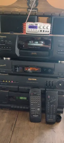 Aparelho de Som Gradiente, Toca Fitas, Rádio, Toca Discos, Equalizador 2  Caixas Acústicas a Retirar, Produto Vintage e Retro Gradiente Usado  92034812