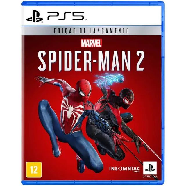 PS5 MÍDIA FÍSICA NOVO + SPIDERMAN 2 - Videogames - Setor Oeste, Goiânia  1262220779