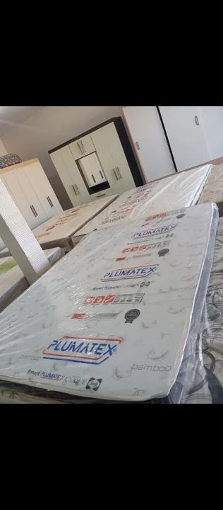 COLCHÃO DE CASAL NOVO ESPUMA SELADA  - Foto 2