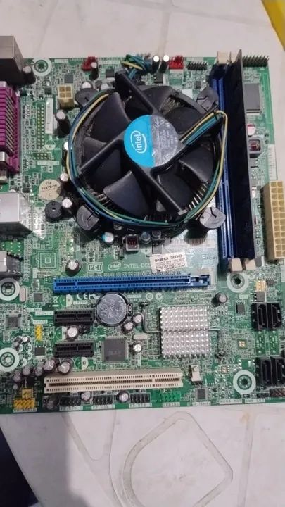 Kit Placa mãe ddr3 mais processador i3 e cooler,soquet 1155
