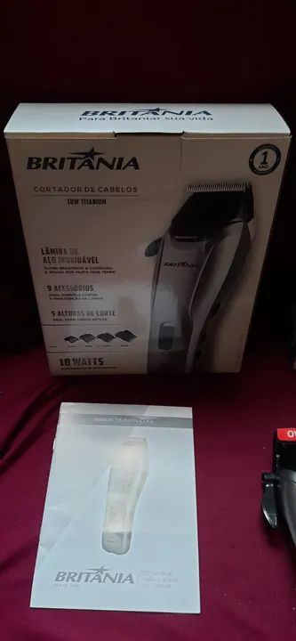 Máquina de cortar cabelo- Britânia Voltagem 220 - Foto 6