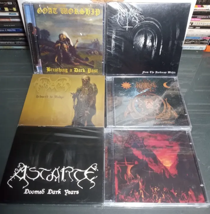 Cds De Metal Novos E Usados VALORES NA DESCRIÇÃO