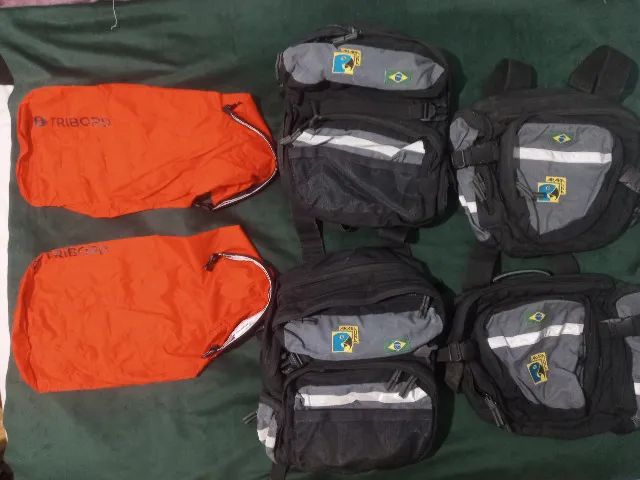 Alforge Ararauna para bicicleta e saco estanque - cicloturismo