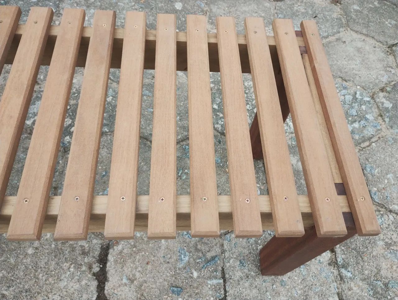 Banco de madeira rústico  - Foto 4