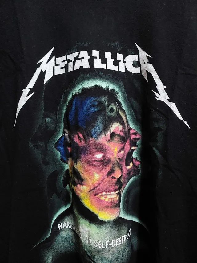 Camiseta best sale metallica hardwired