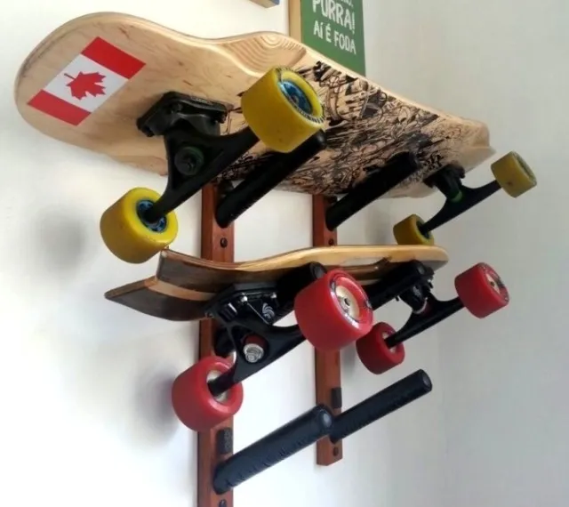 Suporte de Parede para Skates