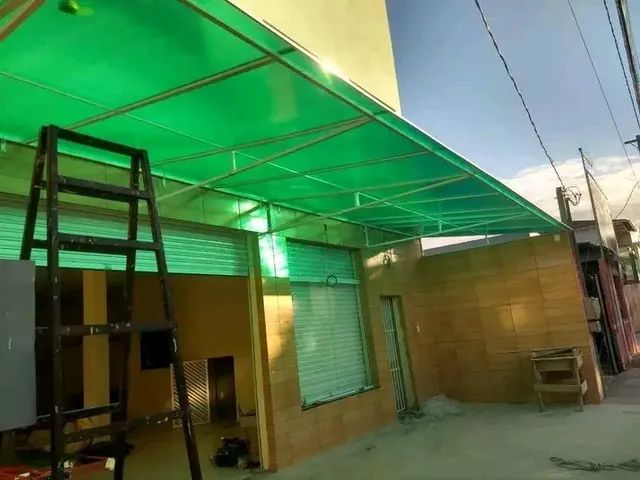 Cobertura em policarbonato - Foto 6