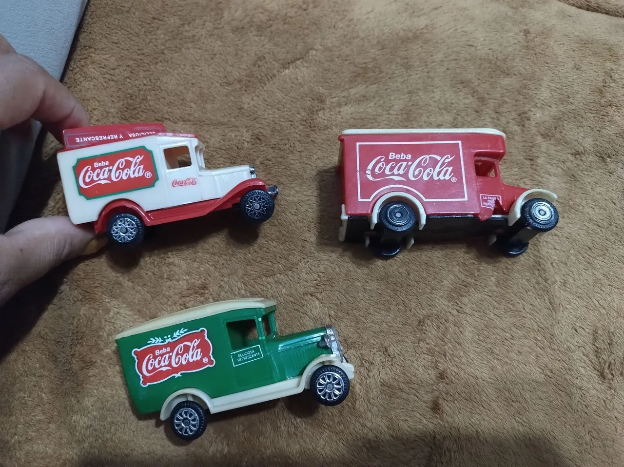 Caminhões Coca-Cola Antigos 3 unidades