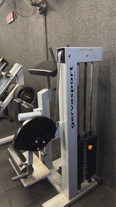 Máquina flexora em pé  Gervasport