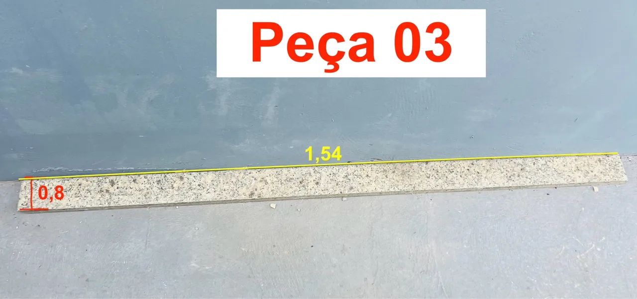 Pia com cuba dupla em inox com bancada em L - toda de marmore - Foto 5