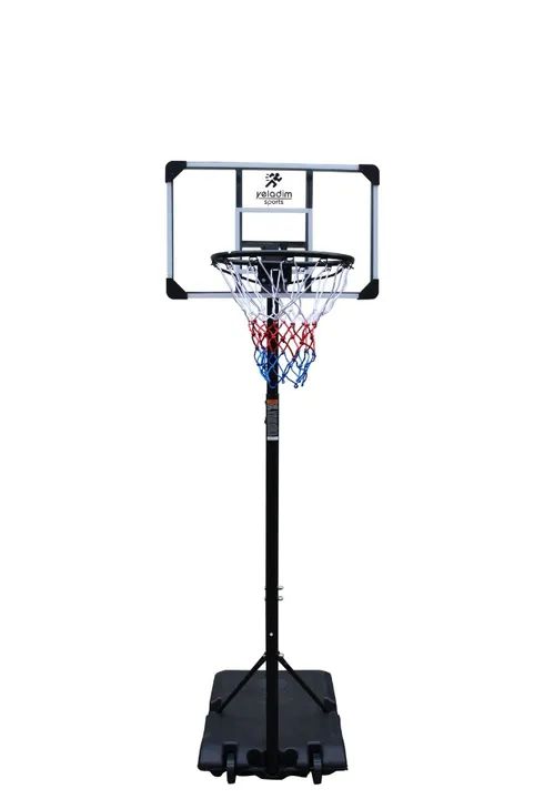 Tabela de Basketball com Altura Ajustável 179 a 213cm - Transparente Yeladim Sports - Foto 2