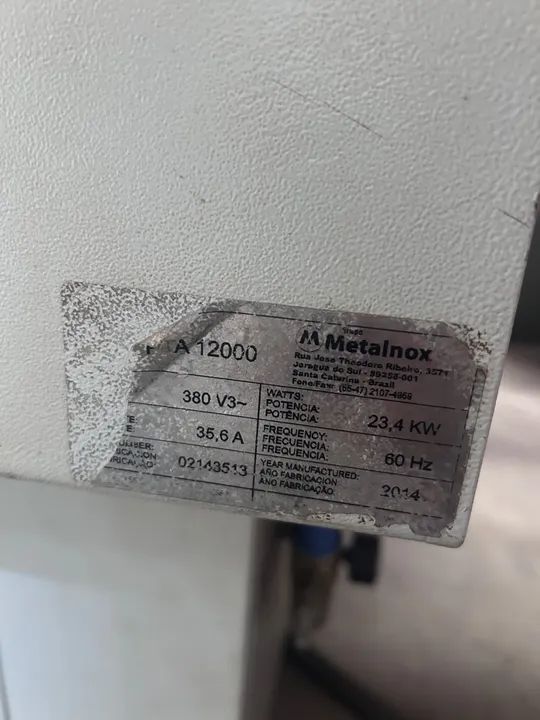 Prensa pneumática Metalnox PTA 12000 - Foto 2