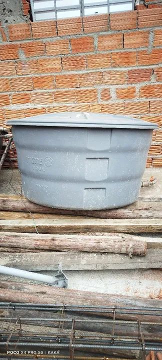 Caixa D'àgua 500 Litros - Tigre Cinza - Foto 4