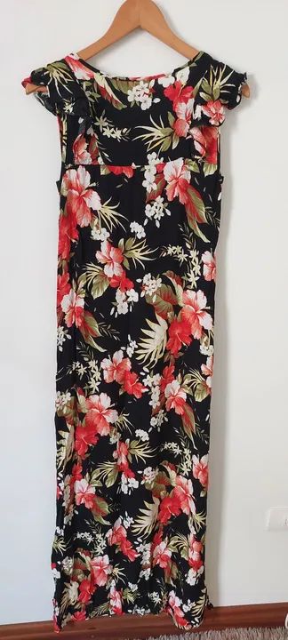 Vestido Floral Tropical veste M - Foto 3