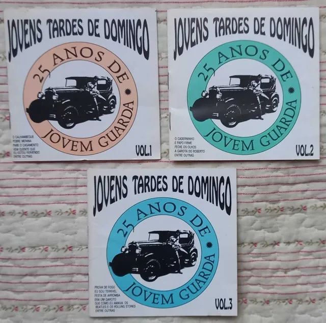 3 CDs - Jovens Tardes de Domingo (Jovem Guarda)