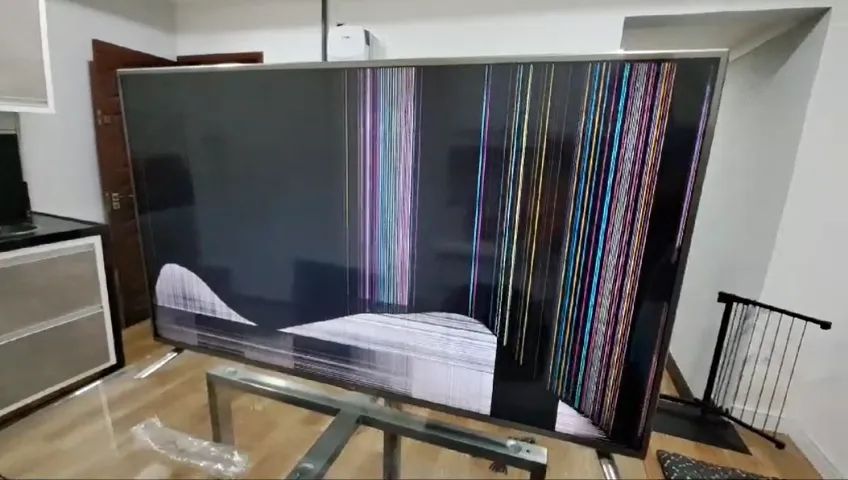 Smart TV Led 55 LG Slim 3D 55LB6500 COM TELA QUEBRADA