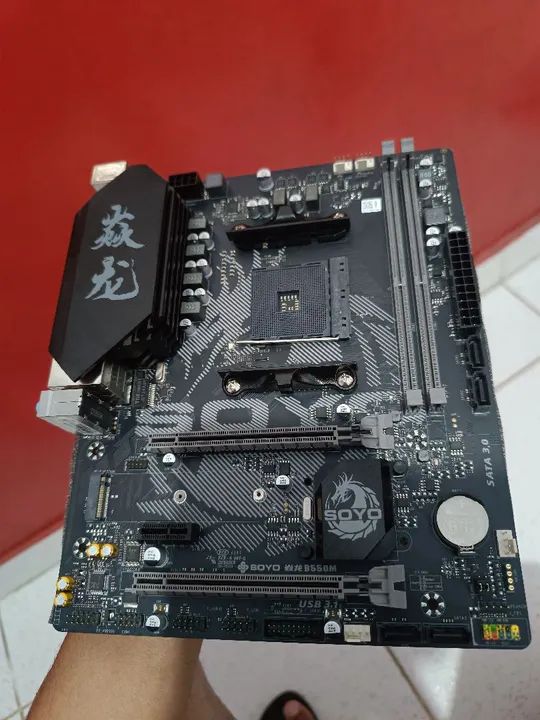 Placa Mãe SOYO B550M para AMD Ryzen - Foto 6
