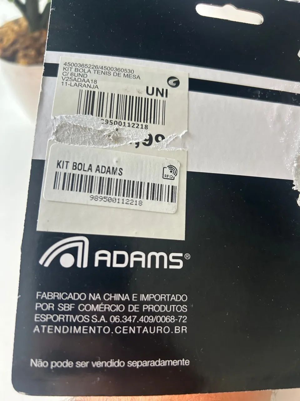 Bolas de Tênis de Mesa Adams - Kit com 6 Unidades - Foto 2