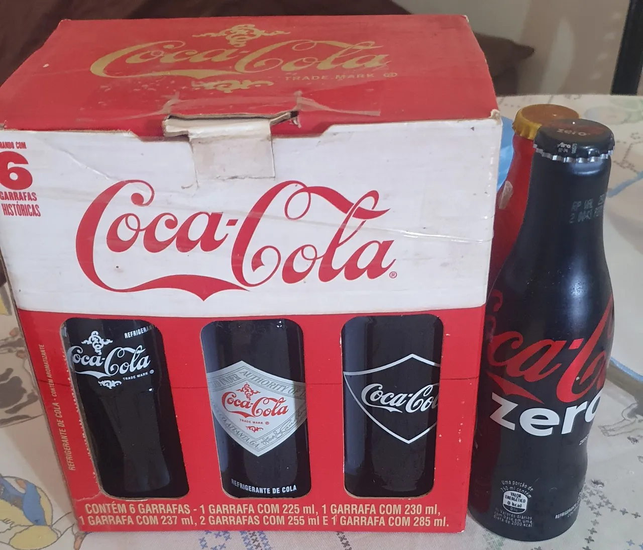 Coleção Coca-Cola - Garrafas Históricas