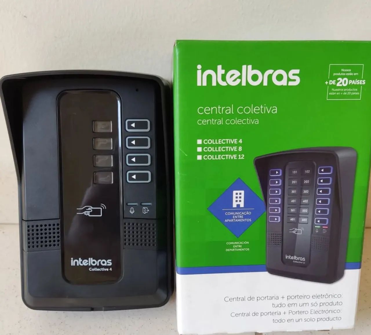 Interfone 4 pontos para condomínio residência ou salas comerciais. Instalação - Foto 3