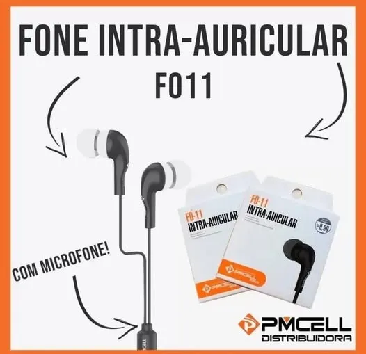 Fone Intra-auricular PMCELL - FO11