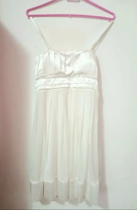 Vestido branco de festa - Foto 3