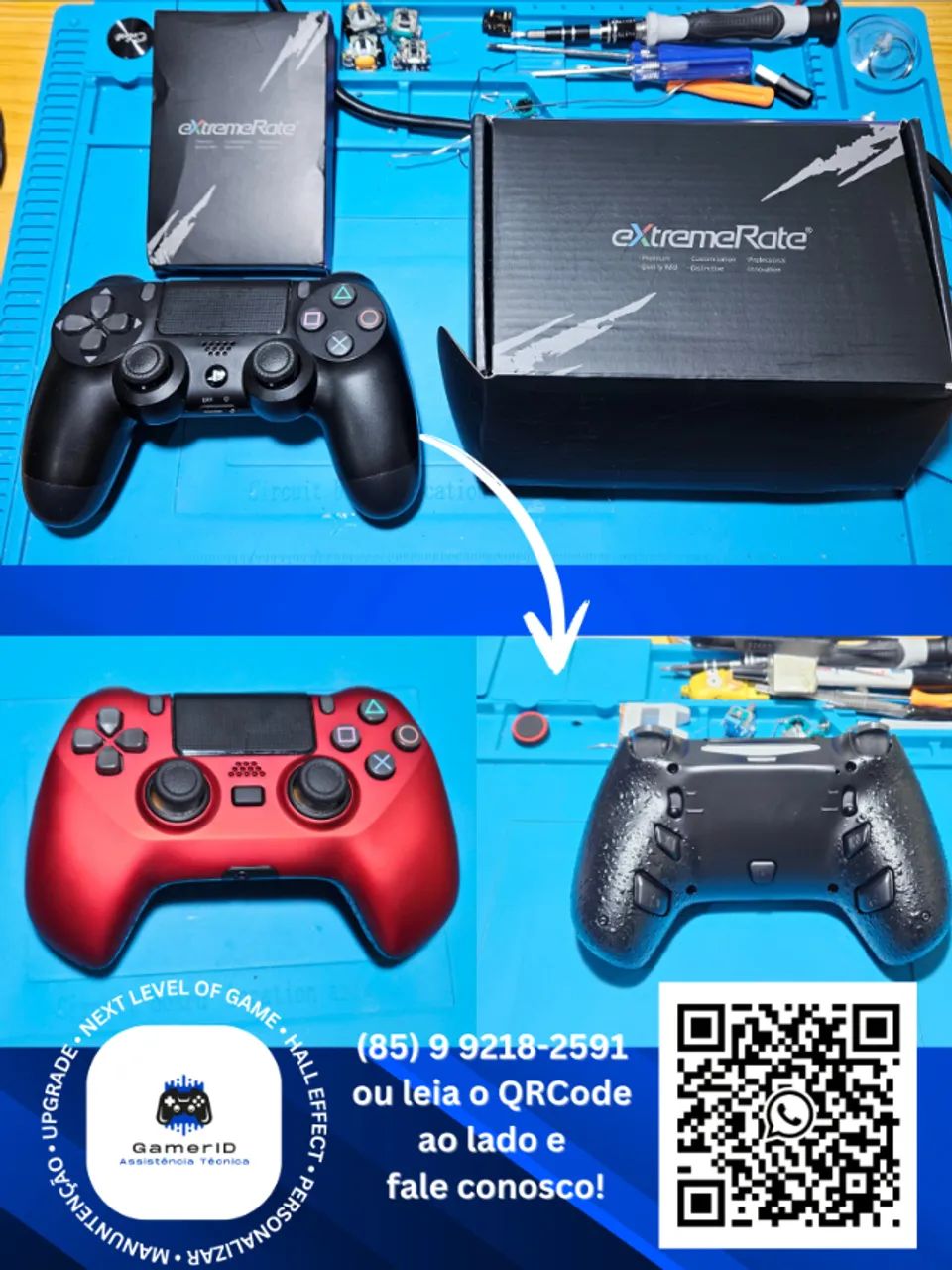 Conserto de controles PS4, PS5, Xbox One, Xbox Séries S/X - Foto 5