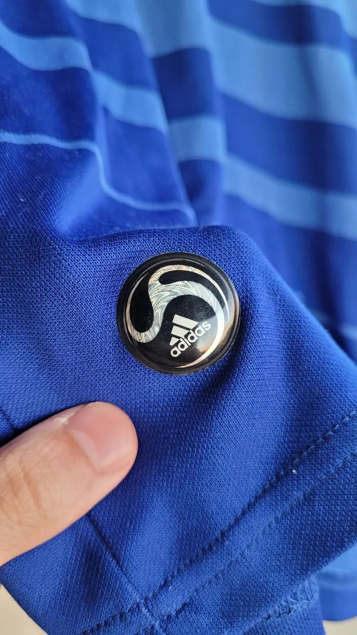 camisa seleção francesa Adidas original futebol  - Foto 3