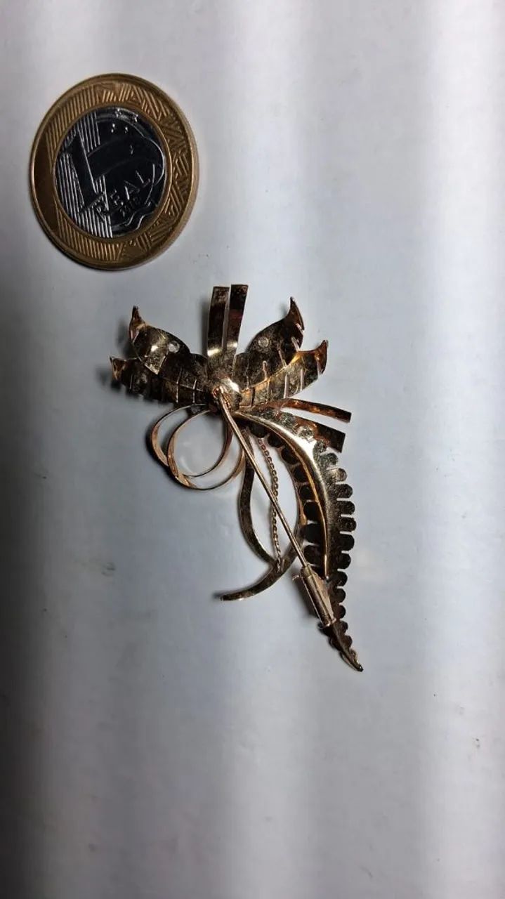 Broche antigo vintage  - Foto 2