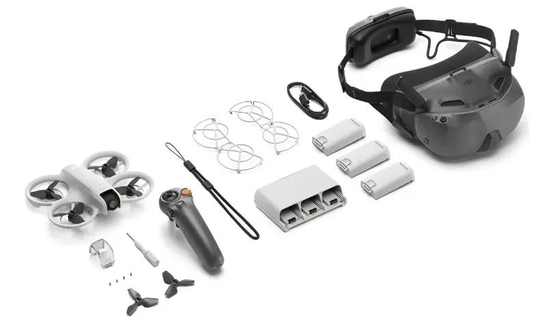 Drone DJI Neo 2 Motion Fly More Combo  Com óculos DJI Goggles N3  3 baterias  - Foto 4