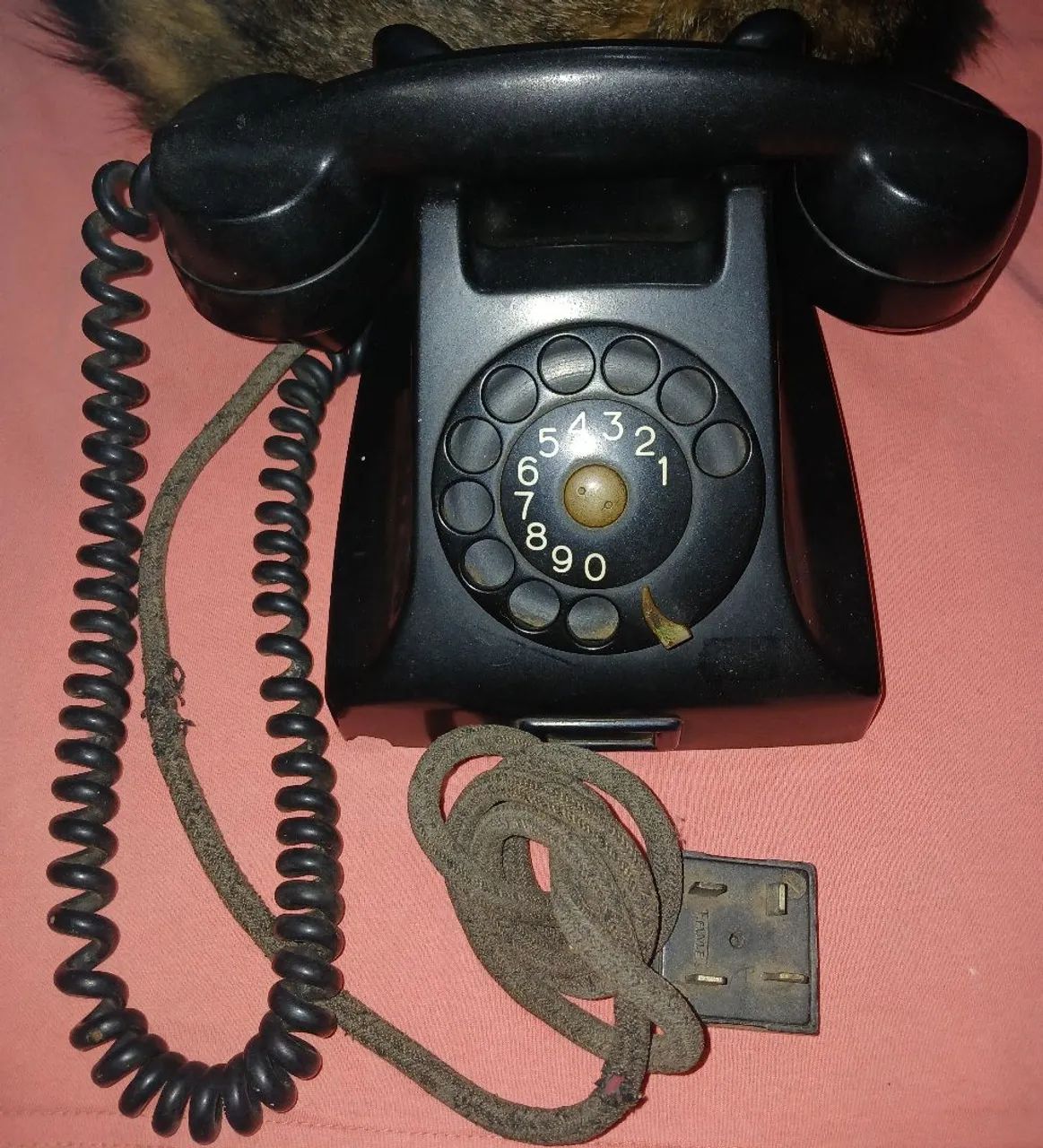 Telefone Antigo Bakelite anos 70 - Foto 6