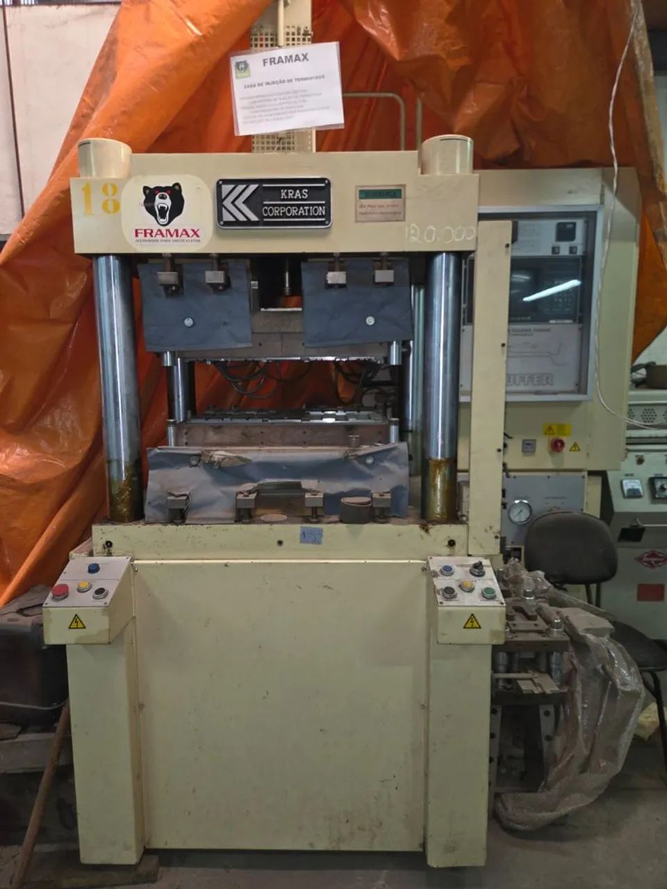 Conjunto Prensa Hidráulica Kras Corporation para baquelite - Foto 2